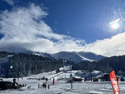 L'établissement Studio cabine rénové avec vue sur le centre, WiFi et animaux acceptés - FR-1-787-117 en hiver