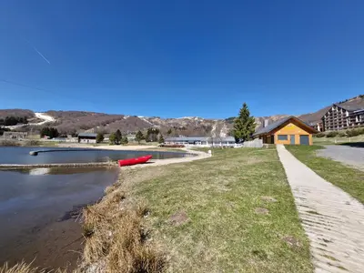 Plan de l'établissement Studio rénové au cœur de Super Besse, pour 4 personnes - FR-1-814-141