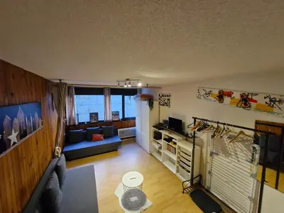 Plan de l'établissement Studio rénové au cœur de Super Besse, pour 4 personnes - FR-1-814-141