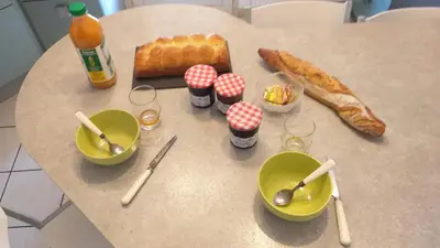 Nourriture dans le B&B/chambre d'hôtes ou à proximité