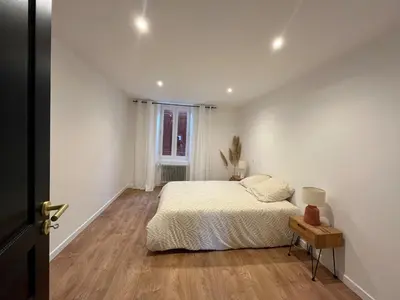 Un ou plusieurs lits dans un hébergement de l'établissement Logement au cœur de la Vallée de la Dordogne