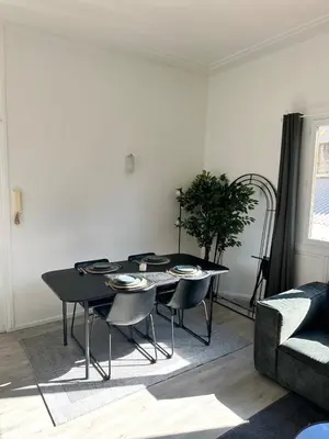 Coin salon dans l'établissement Signature Lussac, en hypercentre