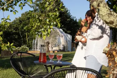Clients de l'établissement Bulle de Leygonie