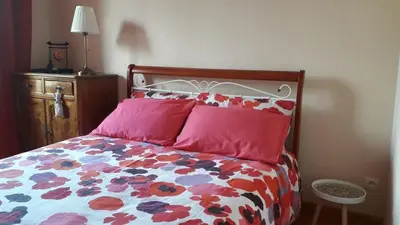 Un ou plusieurs lits dans un hébergement de l'établissement La Maison en Cézallier - Rachael's flat