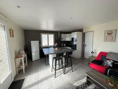 Cuisine ou kitchenette dans l'établissement Le Cocon de Beynat - 1 Chambre