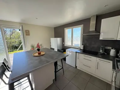 Cuisine ou kitchenette dans l'établissement Le Cocon de Beynat - 1 Chambre