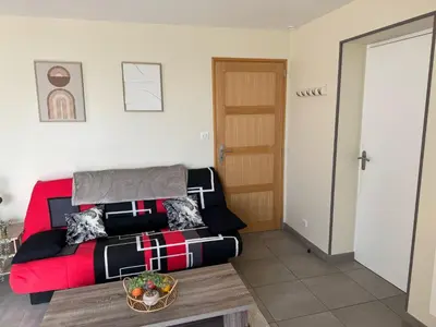 Coin salon dans l'établissement Le Cocon de Beynat - 1 Chambre