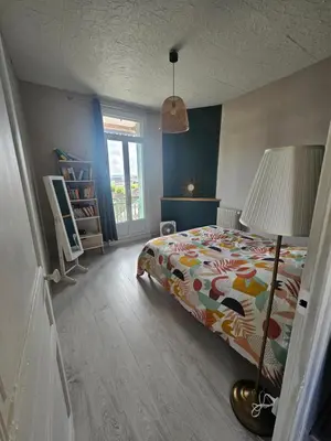 Un ou plusieurs lits dans un hébergement de l'établissement Maison cocon proche gare et centre ville