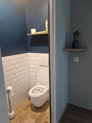 Salle de bains dans l'établissement Maison cocon proche gare et centre ville