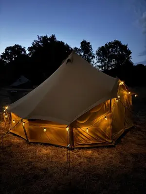 Plan de l'établissement Discover Our New Glamping Tent Experience at the Mont Gapier