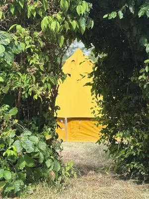 Jardin de l'établissement Discover Our New Glamping Tent Experience at the Mont Gapier