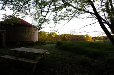 Paysage naturel près de la maison de vacances