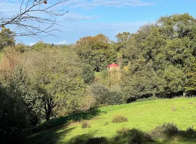 Paysage naturel près de la maison de vacances