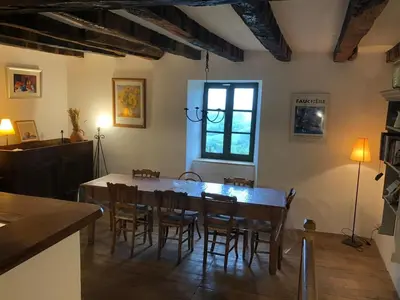 Coin salon dans l'établissement Le Malaval