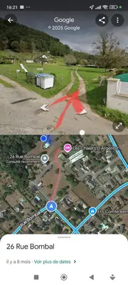 Plan de l'établissement Chalet Vert 10 min à pied du centre ville d'Argentat-sur-Dordogne