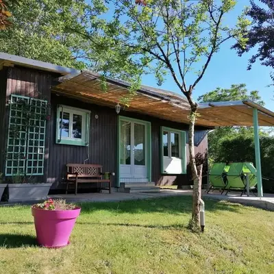 Chalet Vert 10 min à pied du centre ville d'Argentat-sur-Dordogne