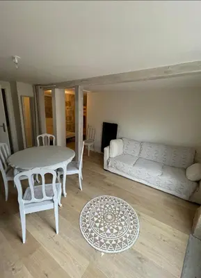 Coin salon dans l'établissement Appartement centre ville 4 personnes