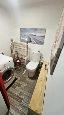 Salle de bains dans l'établissement Appartement 200m carré mont dore