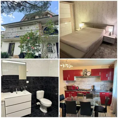 Cuisine ou kitchenette dans l'établissement Lovely house with a view of Vienna