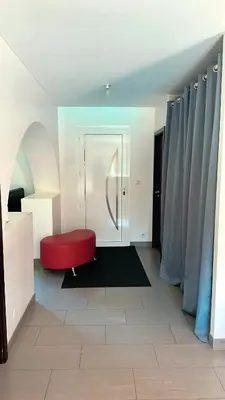 Coin salon dans l'établissement Villa Gournerie 3 bedrooms private heated pool