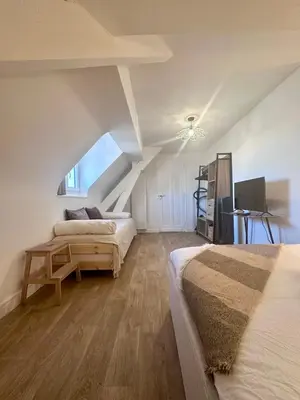 Un ou plusieurs lits dans un hébergement de l'établissement Casa Foch #2 - T1 bis - Proche Hyper Centre