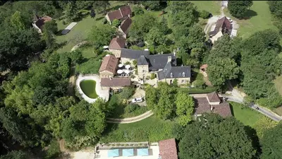 Vue panoramique sur l'établissement Les Bernardies