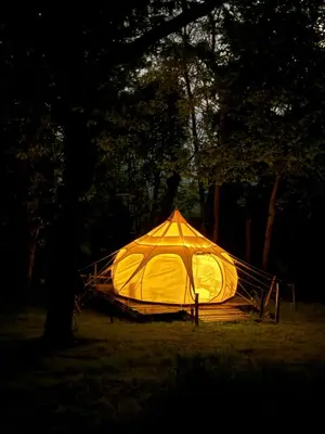 Plan de l'établissement Nuit astrale en pleine nature