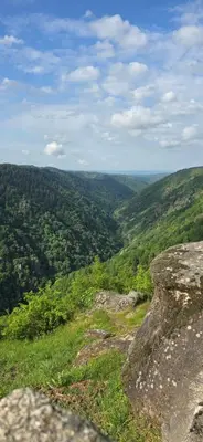 Paysage naturel près de l'hôtel