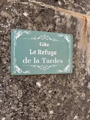 Certificat, récompense, panneau ou autre document affiché dans l'établissement Le Refuge de la Tardes