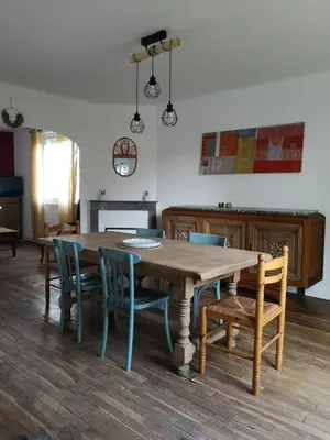 Coin salon dans l'établissement Chez Nanou