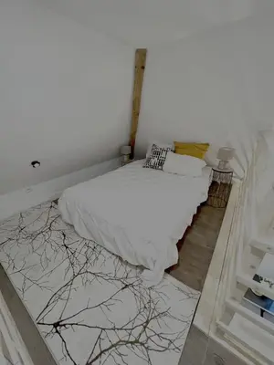 Un ou plusieurs lits dans un hébergement de l'établissement Villa du parc à La Bourboule