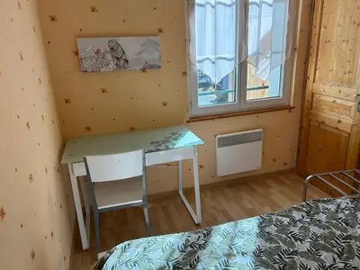 Un ou plusieurs lits dans un hébergement de l'établissement Val-locations marmotte 5