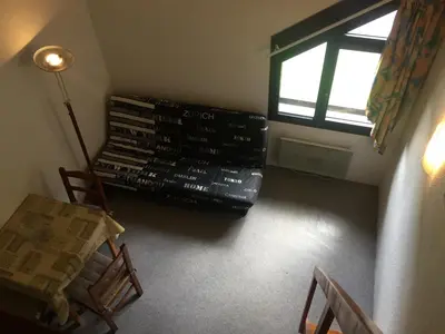 Coin salon dans l'établissement Résidence Azur Sancy