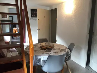Coin salon dans l'établissement Résidence Azur Sancy