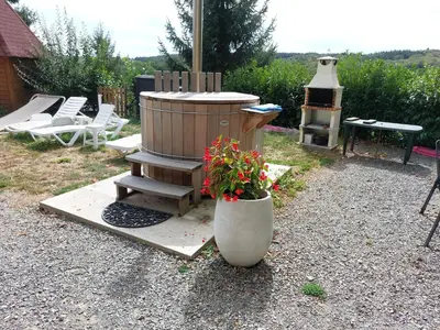 Jardin de l'établissement TIPI de LOUIS