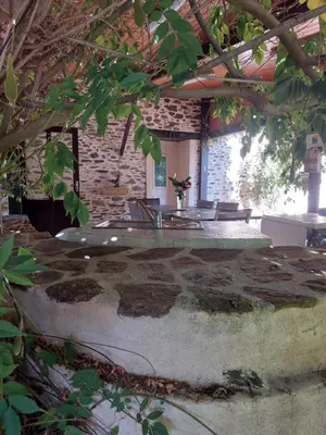 Jardin de l'établissement GITE de THOMAS