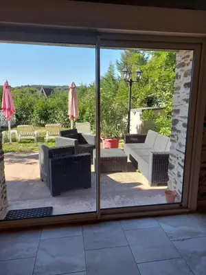 Jardin de l'établissement GITE de THOMAS