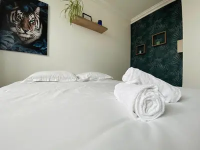 Plan de l'établissement La Parenthèse océane, avec balcon et parking