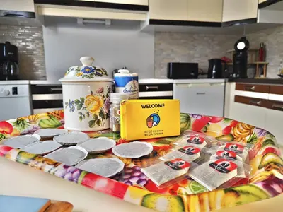 Nourriture dans la maison de vacances ou à proximité