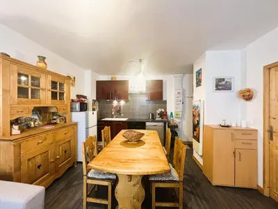 Cuisine ou kitchenette dans l'établissement Appartement T2 au Mont-Dore, proche Thermes, 4 pers - FR-1-608-294