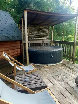 Plan de l'établissement Cabanes et Spa du Puy Mary