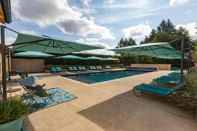 Piscine de l'établissement Lo Petit Cretsou ou située à proximité
