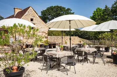 Jardin de l'établissement Lo Petit Cretsou