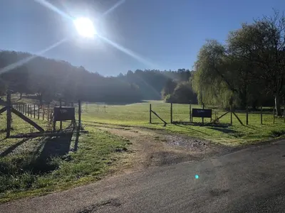 Paysage naturel près de la maison de vacances