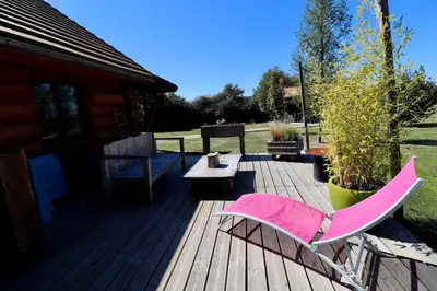 Jardin de l'établissement Le chalet de Flo