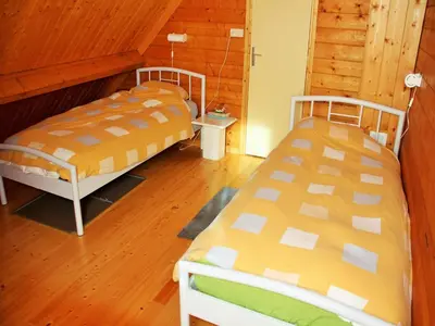 Un ou plusieurs lits dans un hébergement de l'établissement Holiday Home in Auvergne near Lake