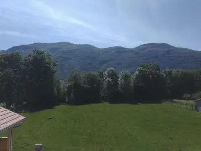 Paysage naturel près de le chalet