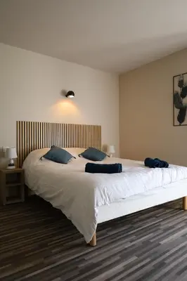 Un ou plusieurs lits dans un hébergement de l'établissement Le relais de poste