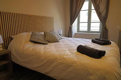 Un ou plusieurs lits dans un hébergement de l'établissement Le relais de poste