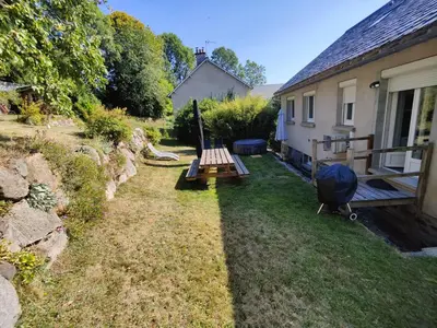 Jardin de l'établissement Maison a salers